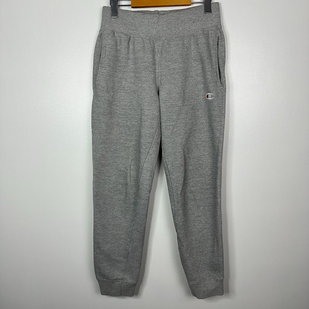Champion High Rise Jogger Sweatpants French Terry Cotton Size Medium